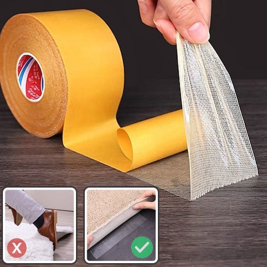 ruban Adhésif | double face | 20mm grille - BricoRapide