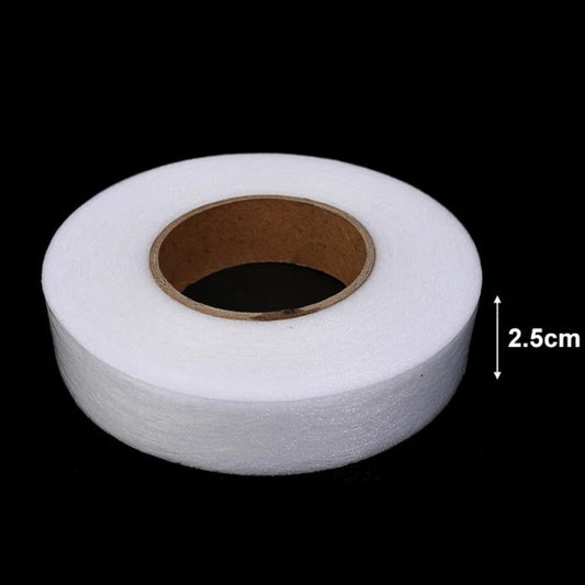 ruban thermocollant ourlet | blanc | 2.5 cm x 60 M