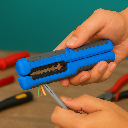 PINCE A DENUDER 0.5-6 mm² | bleue
