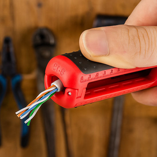 pince à dénuder 10-20 AWG | rouge