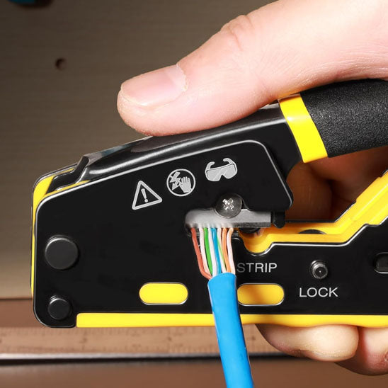 Pince à sertir RJ45 | jaune