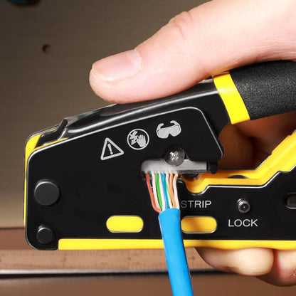 Pince à sertir RJ45 | jaune