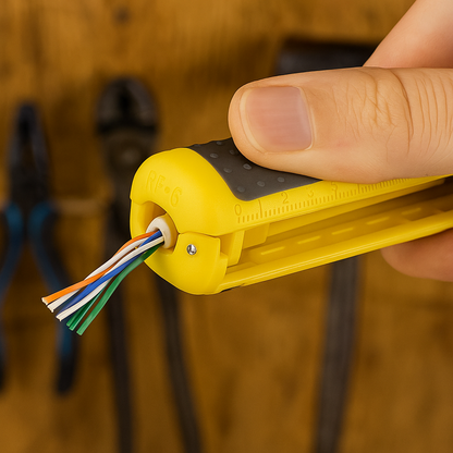 pince à dénuder 10-20 AWG 0.5-6 mm² | jaune