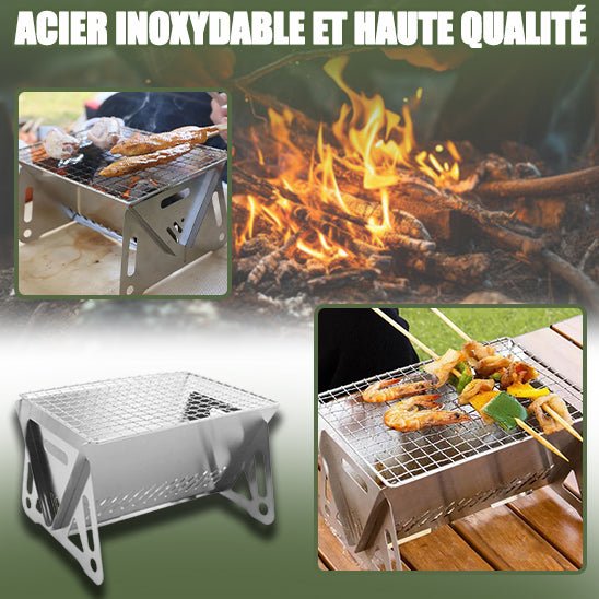 BARBECUE PORTABLE ÉCOLOGIQUE| BBQmini™ - BricoRapide