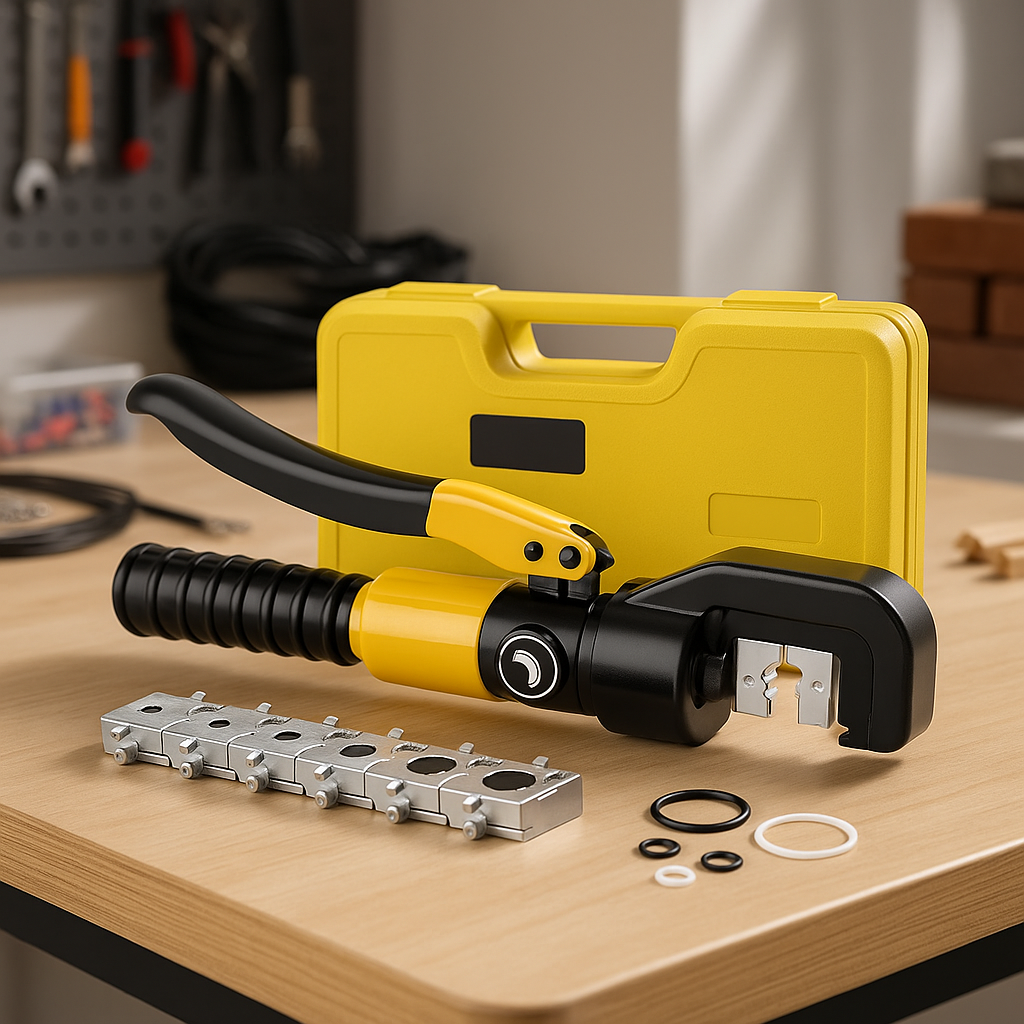 Pince à sertir  hydraulique 10T | jaune