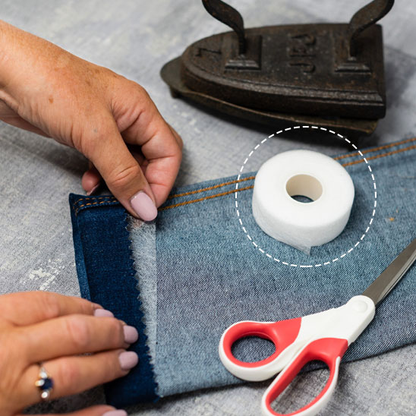 ruban thermocollant ourlet | blanc | 2.5 cm x 60 M