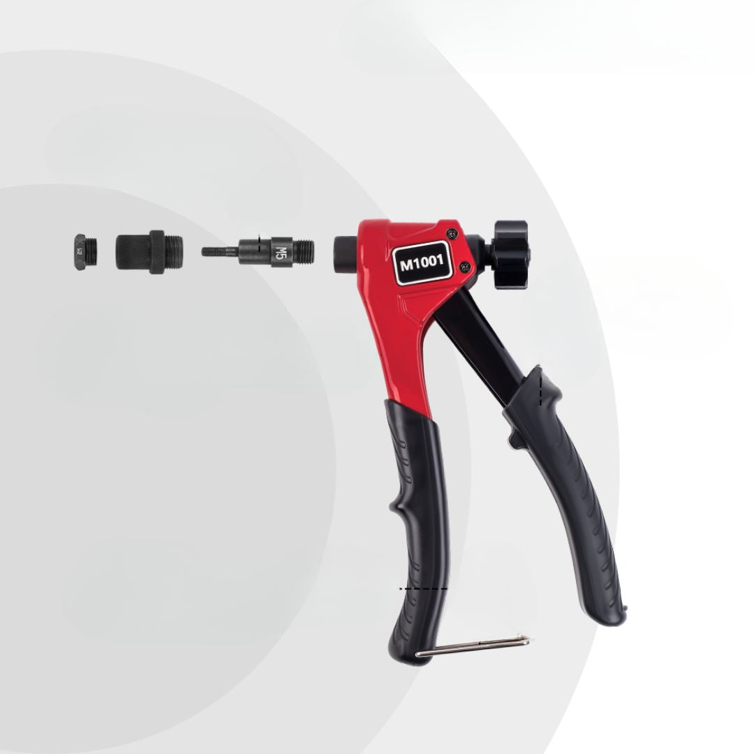 pistolet à rivet M3/M4/M5/M6 KIT ergonomique | rouge