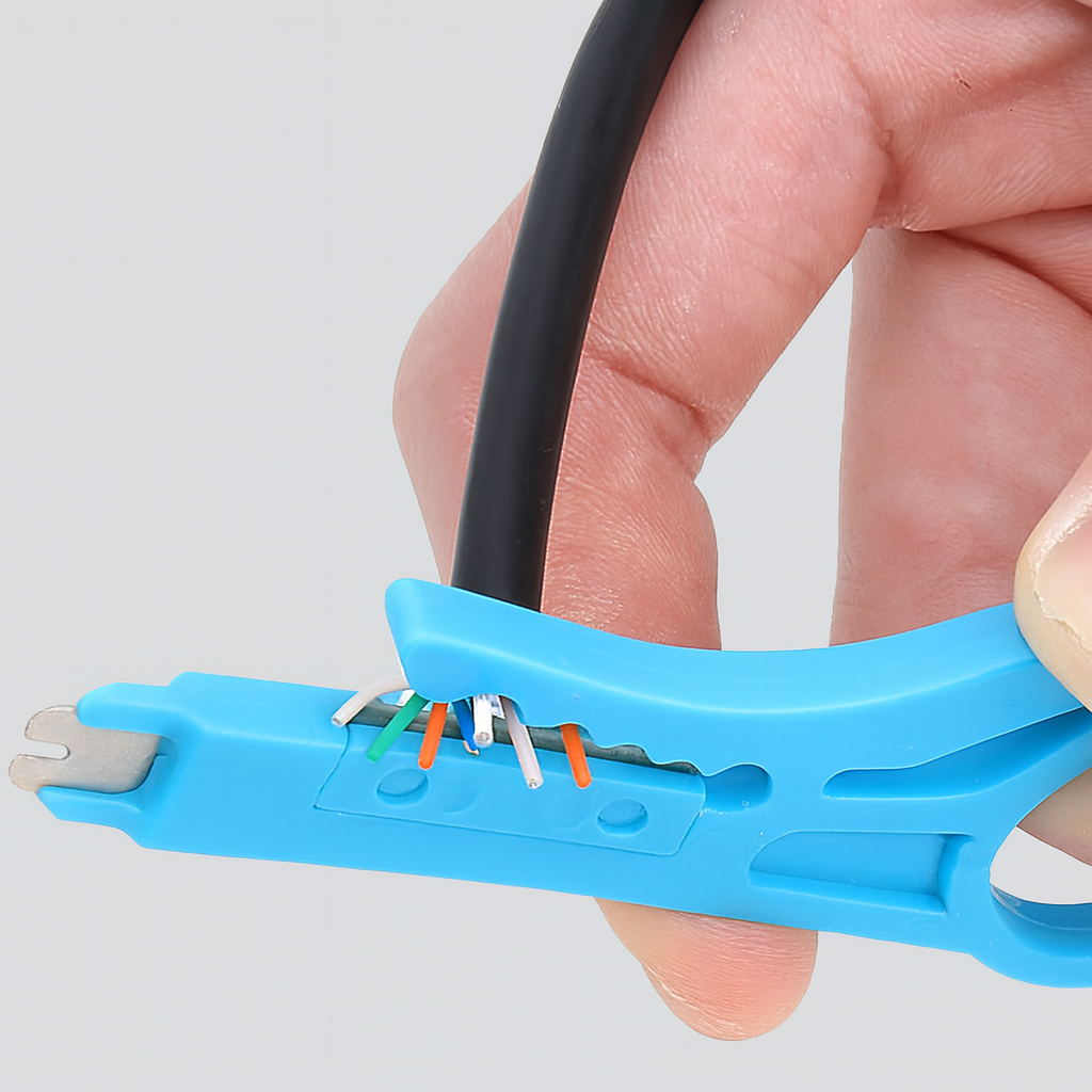 PINCE A DENUDER CÂBLE ELECTRIQUE | BLEUE