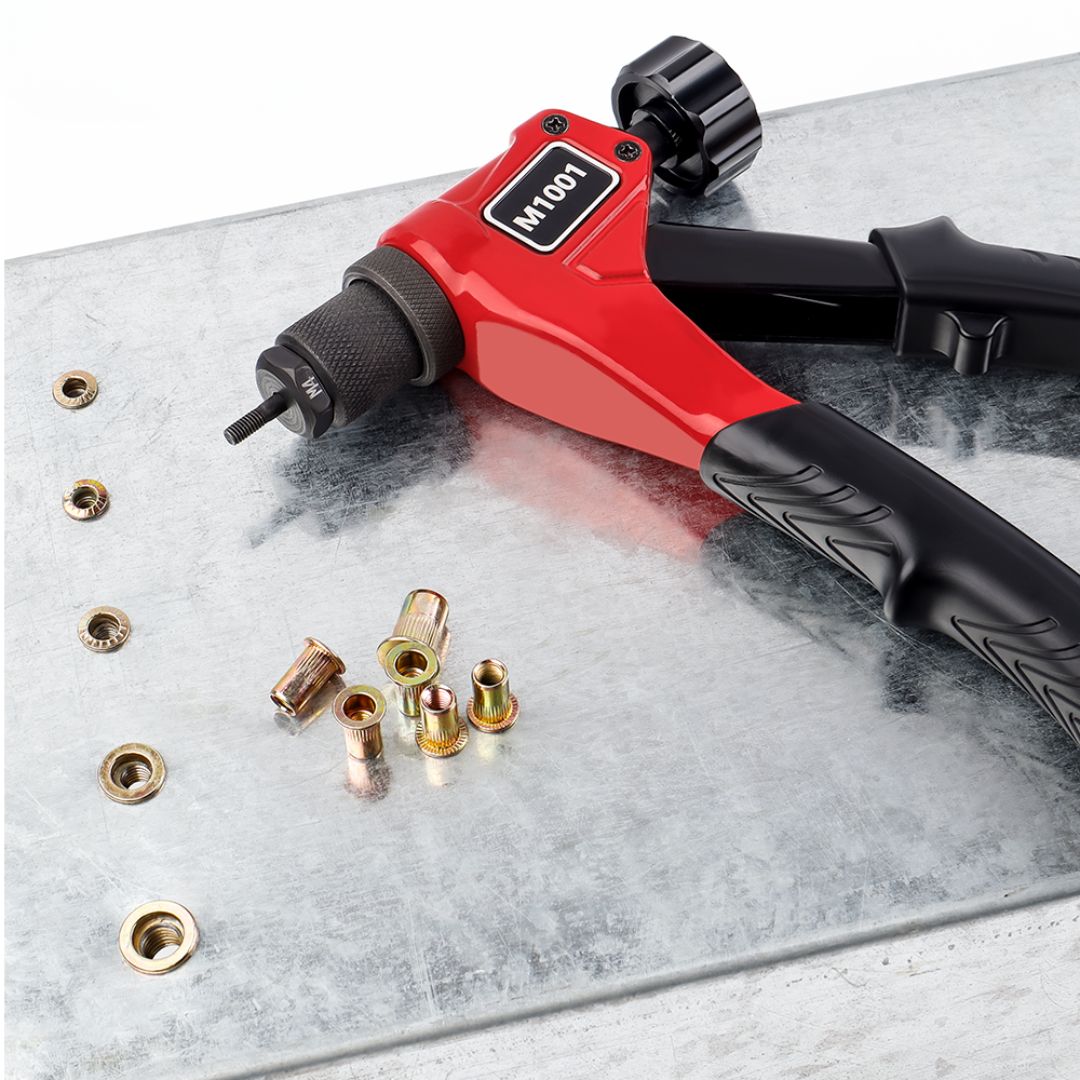 pistolet à rivet M3/M4/M5/M6 KIT ergonomique | rouge
