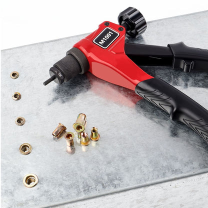 pistolet à rivet M3/M4/M5/M6 KIT ergonomique | rouge